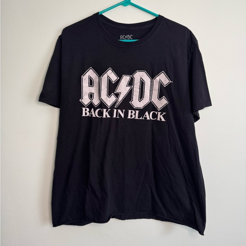AC/DC Black Graphic T-Shirt (XL)